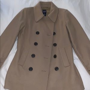 GAP - cream/light brown jacket - size: XS